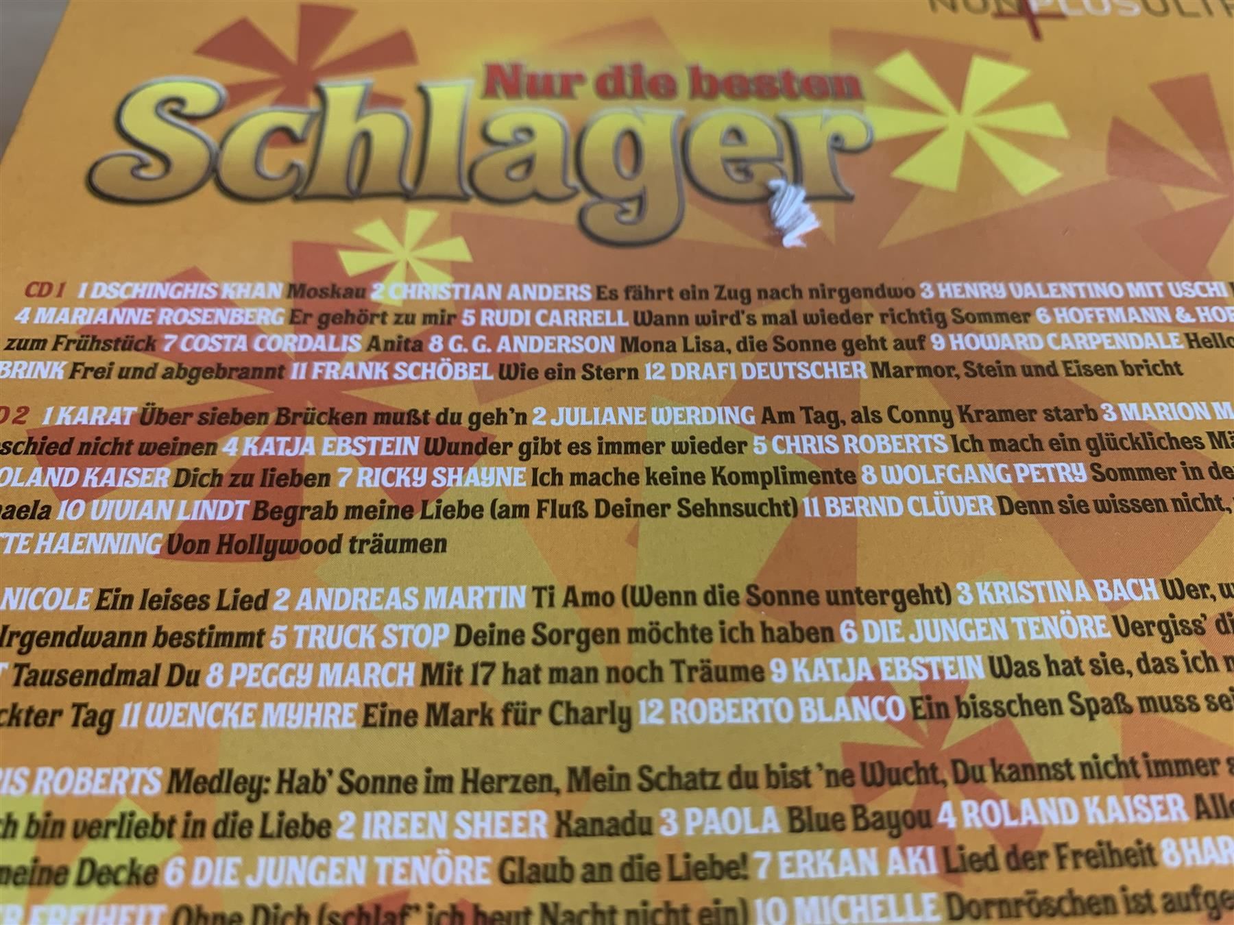CD: Nur Die Besten Schlager - 5 CD – Usato da Rikon im Tösstal venduto da Alpenmutz 1