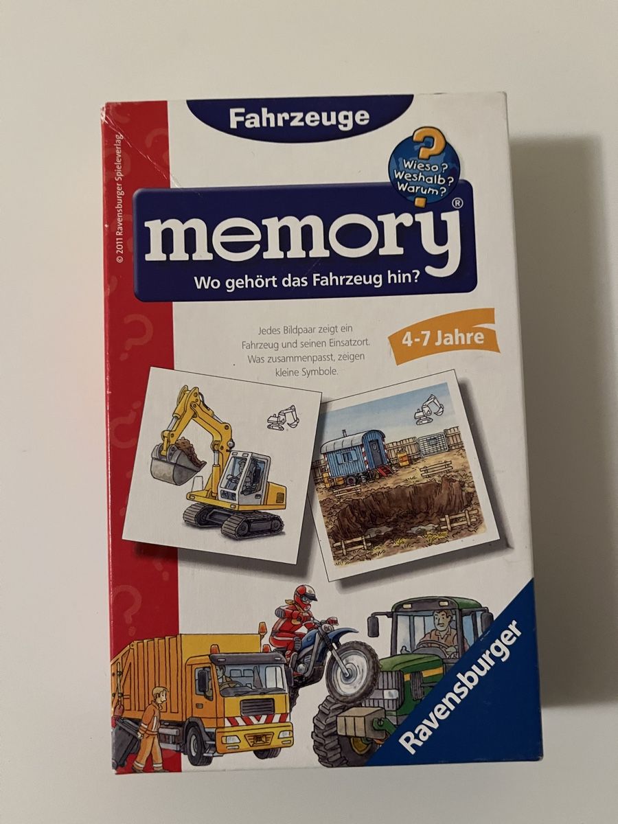 Spiele: Memory ab 4 J – Gebraucht aus Stäfa von Exclusive0