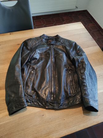 Strellson Lederjacke - schwarz - neuwertig - Grösse 52 / L