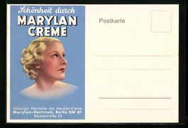 Reklame für Marylan Creme aus Berlin, B
