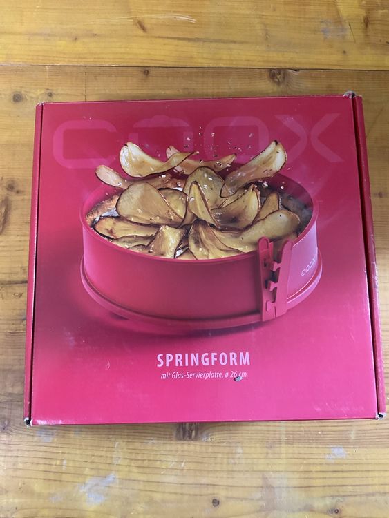 Coox Spring-/Quicheform mit Glasplatte | Kaufen auf Ricardo
