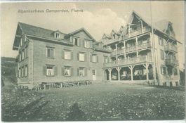 Flums, Alpenkurhaus Gamperdon, gelaufen 1911