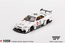 Mini GT Nissan LB-ER34 Super Silhouette ATHLETE - 1059