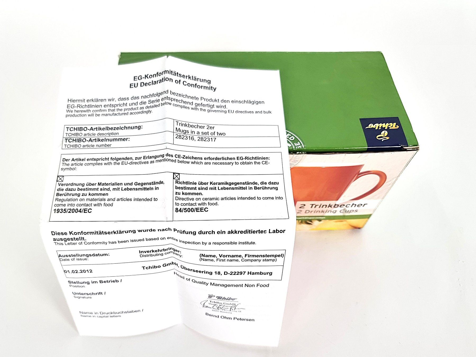 Tazze: 2 orange Tassen – Usato da Urtenen-Schönbühl venduto da Restwert_Schoenbuehl 7