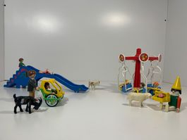 Parc Playmobil - set créé par nos enfants