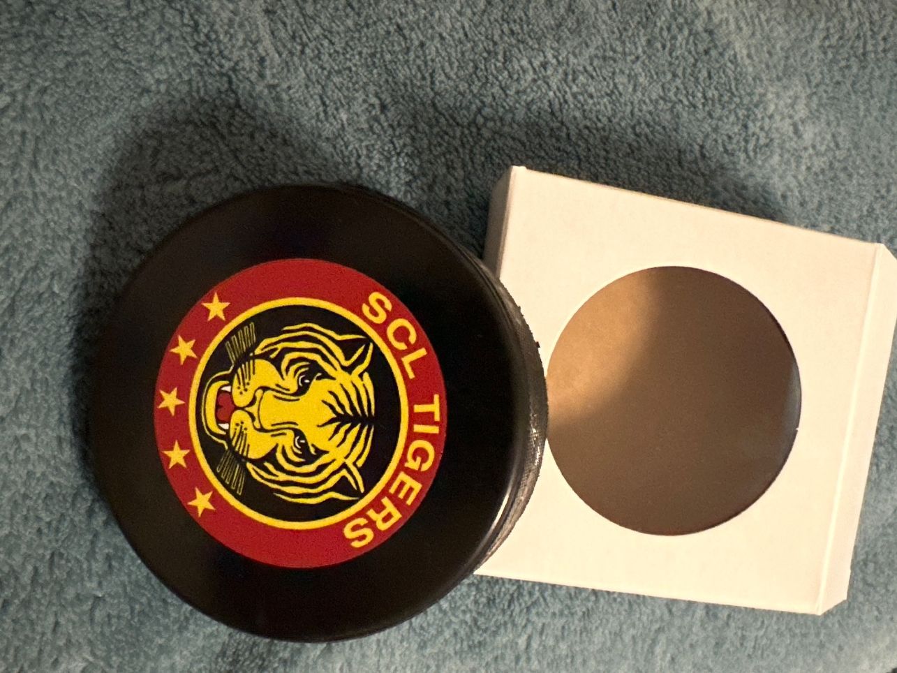 Palloni: Burger King Puck SCL Tigers – Nuovo e nell'imballaggio originale da Neuenhof venduto da xr9r