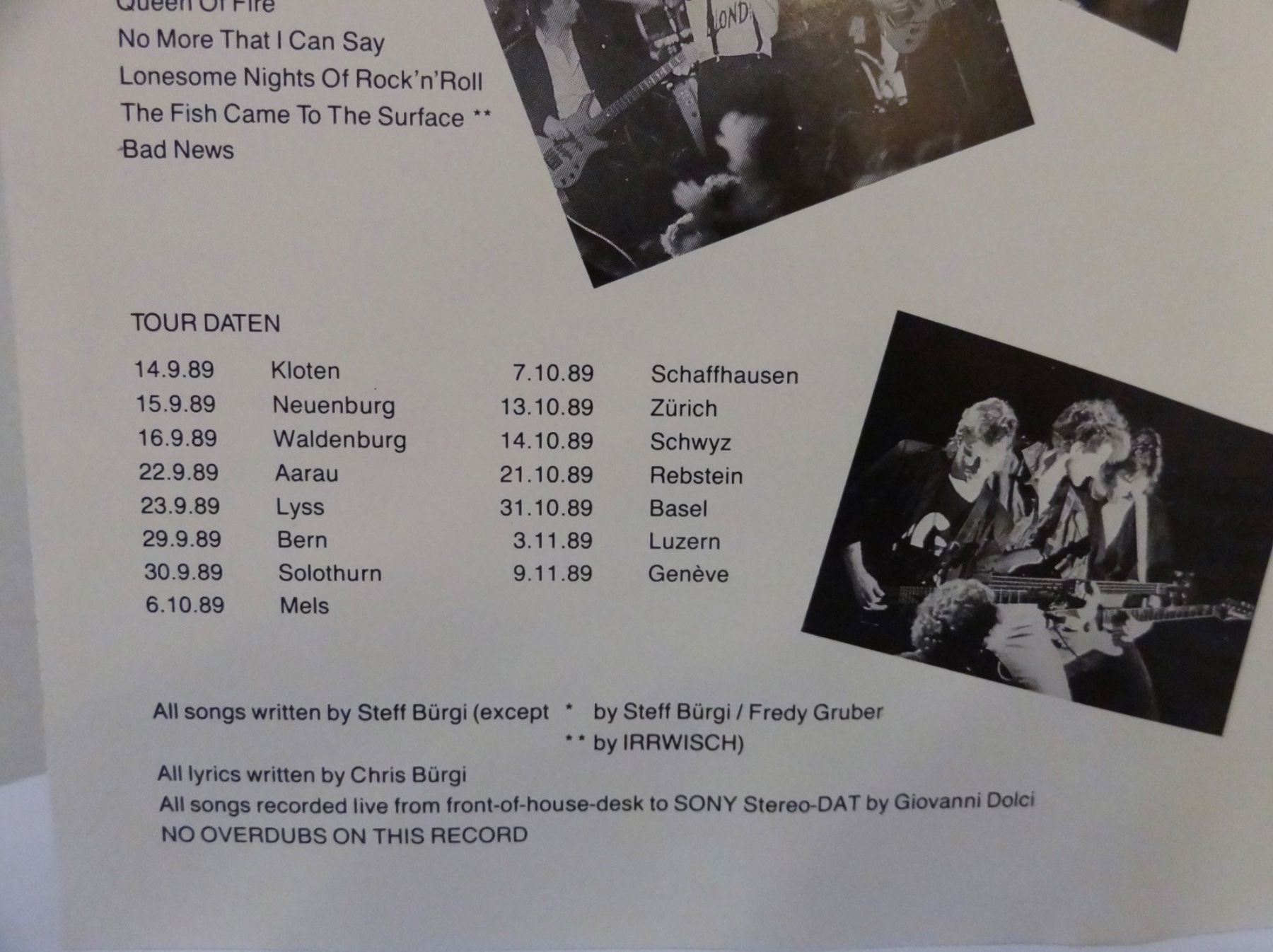 CDs: CD IRRWISCH / LIVE – Gebraucht aus Kerzers von djstarsky73 2
