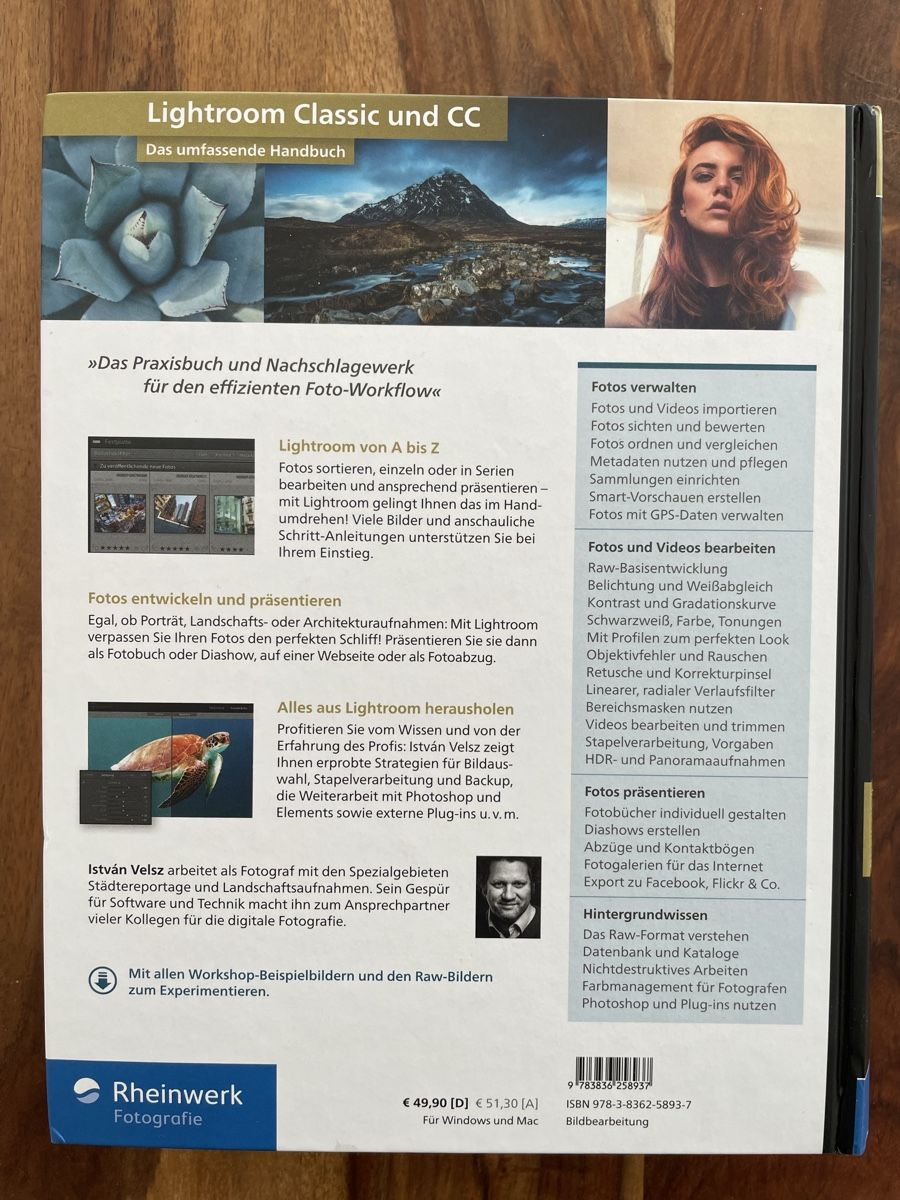 Libri: Lightroom Classic und CC, 1. Auflage 2018 – Usato da Pfäffikon ZH venduto da mar_r8bc 1