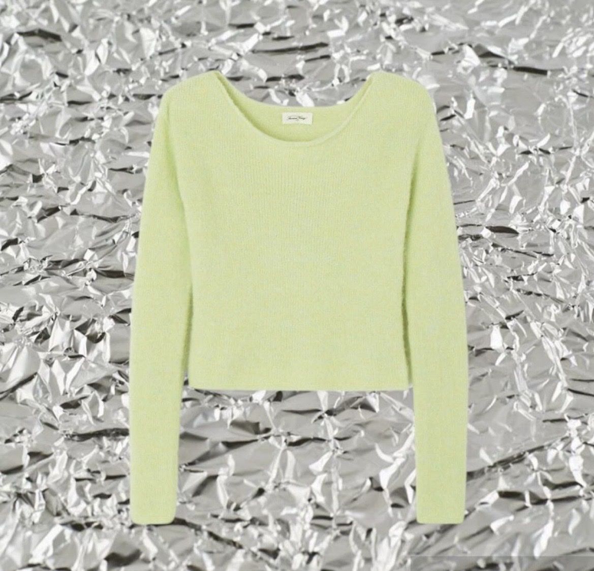 Maglioni & Felpe: American Vintage Pullover hellgrün  – Usato da Zürich venduto da nat_2ywd
