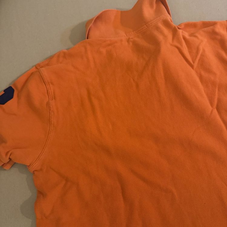 Ralph Lauren Magliette Polo: Polo Ralph Lauren Yacht Club orange poloshirt – Usato da Rheinfelden venduto da sourced_limited 4