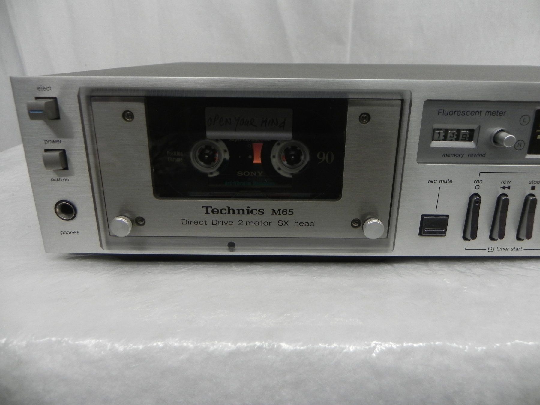 Technics Enregistreurs: Technics RS-M65 Tape Deck Revidiert Total Liquidation – D'occasion à Basel par Life-Style-Art 1