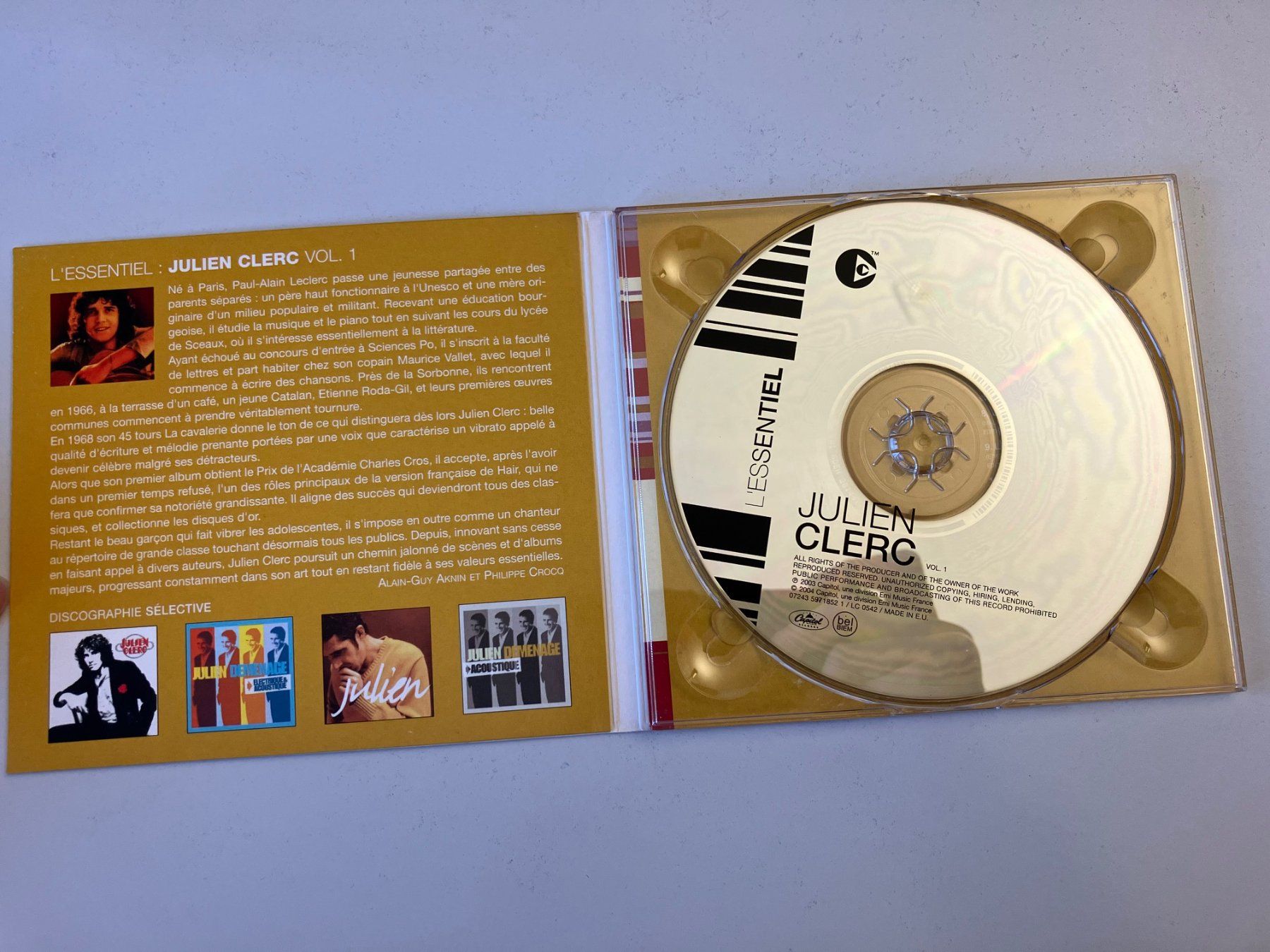 CDs: CD Julien Clerc - L'essentiel – Gebraucht aus Thun von Rebeccat 2