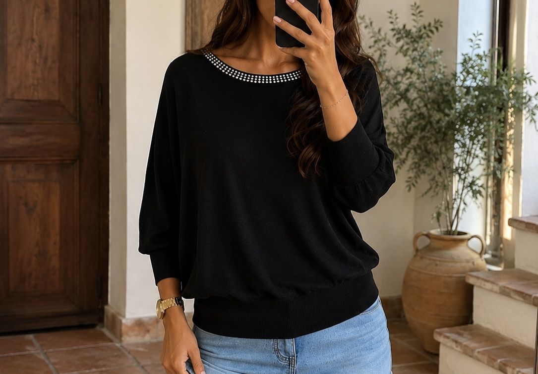 Tops: Haut à strass MORGAN – Gebraucht aus Carouge GE von lia_t7zd
