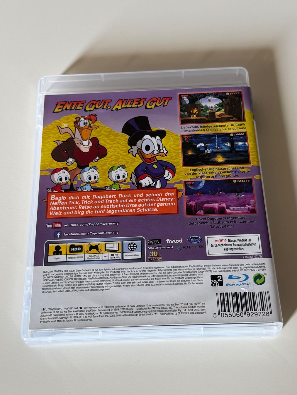 Spiele: Disney DuckTales Remastered PS3 – Gebraucht aus Altstätten SG von sheamus 1
