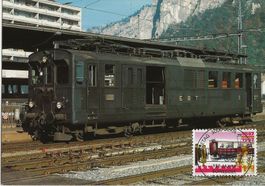 Emmental-Burgdorf-Thun-Bahn,Maximumkarte, Philatelie