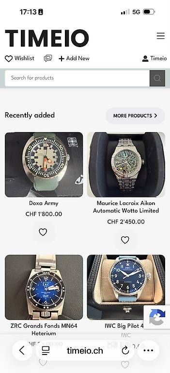 Doxa Montres: Doxa Army – D'occasion à Zürich par timeio-swapwatch 9