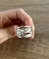 NEU: Wunderschöner Ring, Grösse 19mm, Silberfarben 🤍💍