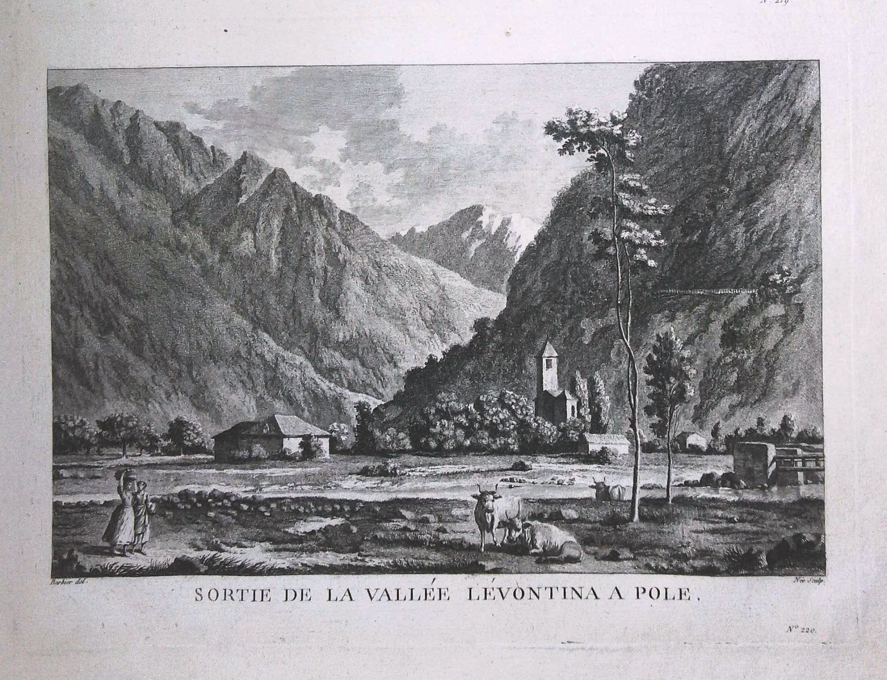Incisioni: Leventina 2 Originalkupferstiche 1780 – Usato da Rafz venduto da Helvet32 1