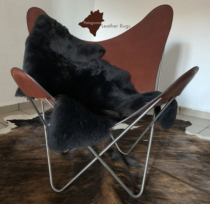 Tappeti: Lammfell Teppich – Nuovo e nell'imballaggio originale da Arbedo venduto da patagonialeatherrugs 2