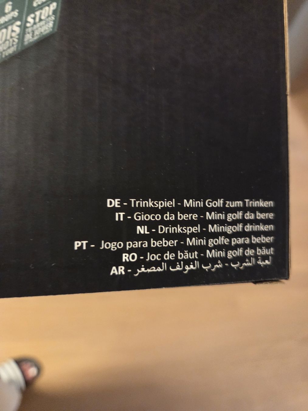 Jeux: Trinkspiel Mimigolf – Neuf avec emballage d'origine à Untervaz par lara061 2