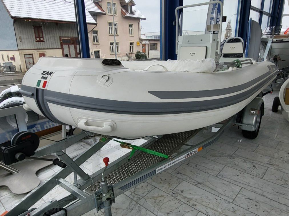 Zar Barche: ZAR mini LUX 15 Festrumpfschlauchboot – Usato da Arbon venduto da watersport10