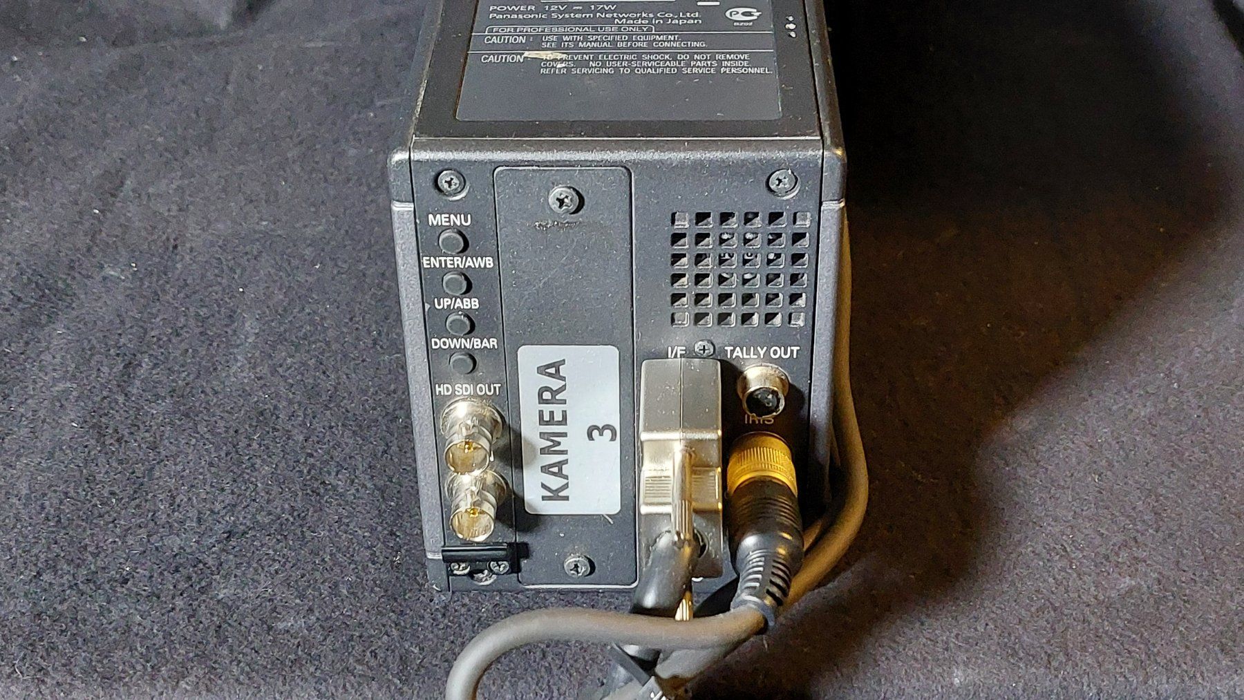 Panasonic Videocamere: Panasonic AK-HC1500 Profi Studiokamera mit HD-SDI-Modul – Usato da Rheineck venduto da FMPTV 2