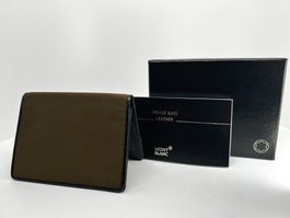 💎     Montblanc Business Card Holder 105596 Boxed