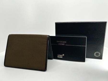 💎     Montblanc Business Card Holder 105596 Boxed