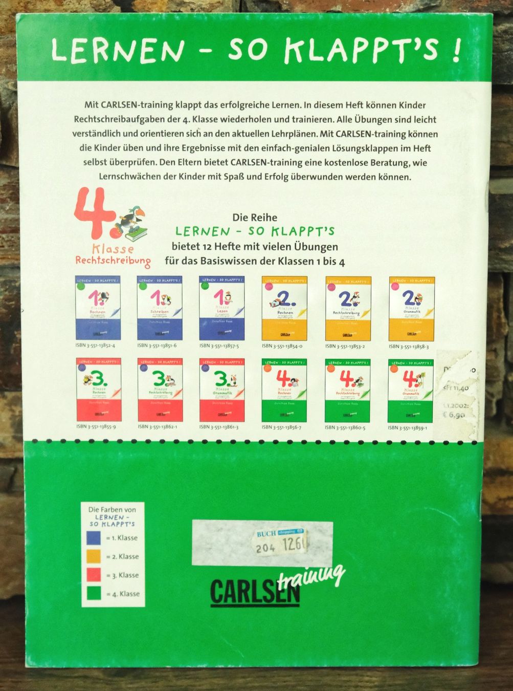 Libri: Heft 4. Klasse Rechtschreibung Raab – Usato da Wohlen AG venduto da Exitburn 1