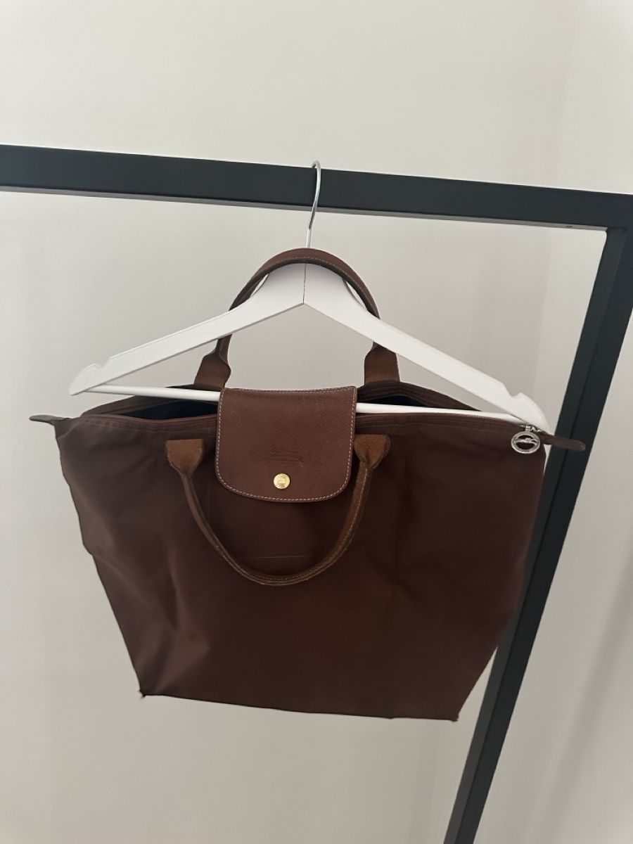 Longchamp Borse da donna: Longchamp Tasche Original, le Pliage M, braun, gebraucht – Usato da Zürich venduto da anouk_8008
