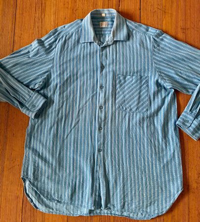 Hemd Atelier JENNI Made in Switzerland Gr M 40/41 loose fit