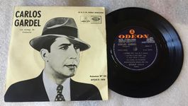 Extremely Rare CARLOS GARDEL Argentina 7" 33rpm Tango Vinyl