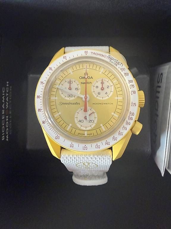 Orologi: Swatch Omega Mission to the Sun Éclipse  – Nuovo e nell'imballaggio originale da Sion venduto da tas_mmm2 1