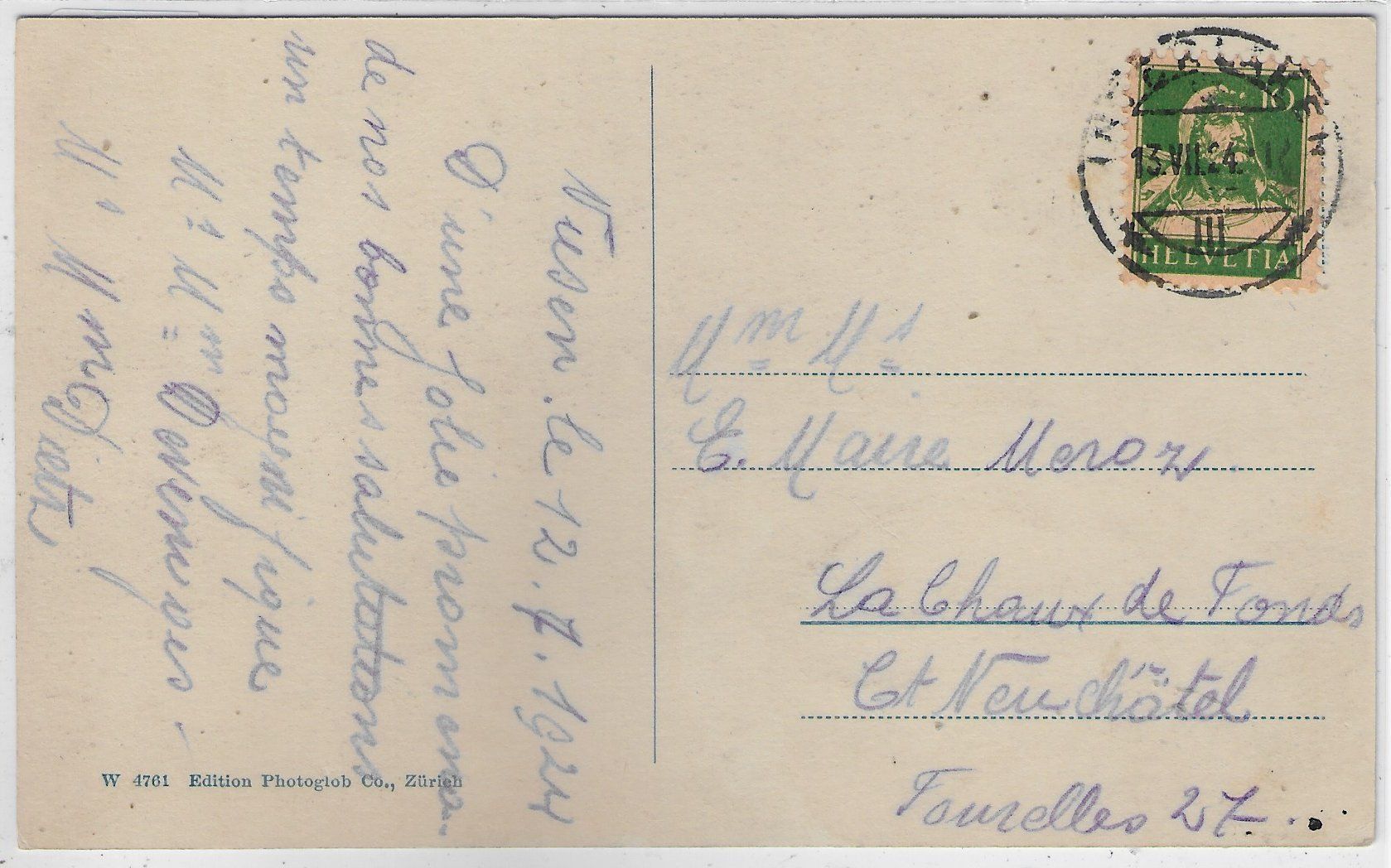 Cartoline postali: Spiez - Strandweg – Usato da Ettingen venduto da Kartenplanet 1