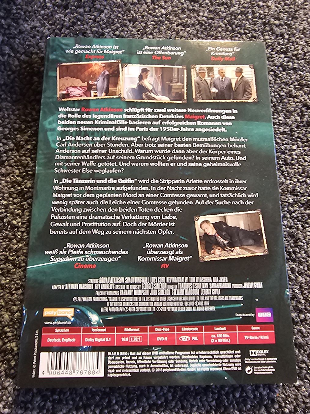 Tutti i DVDs: Kommissar Maigret Staffel 2  – Usato da Ruswil venduto da jan_bxl5 1