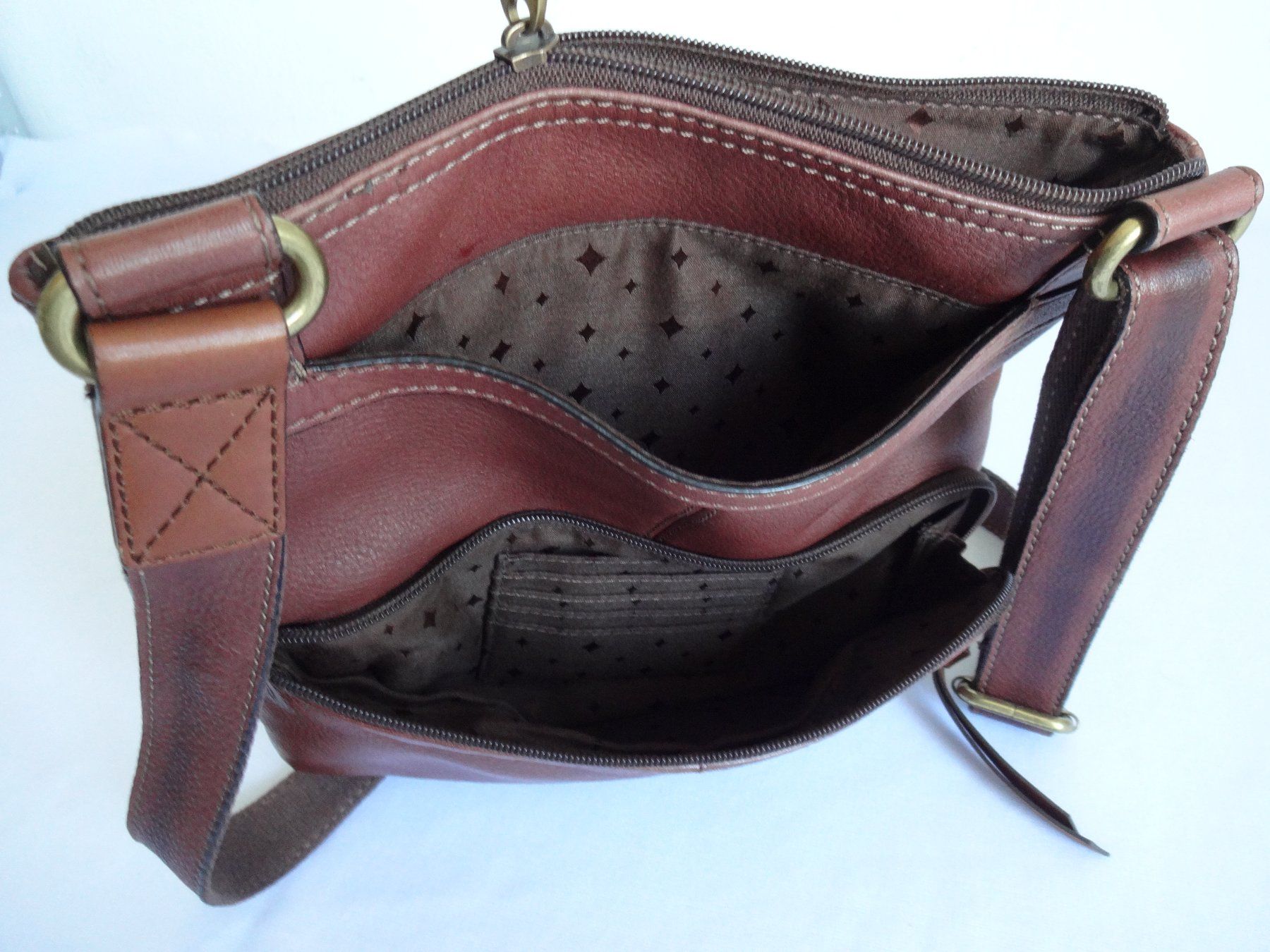 Fossil Taschen für Damen: "" FOSSIL "" Leder Umhängetasche – Gebraucht aus Frauenfeld von rey06 7