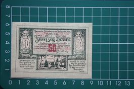 currency voucher austria gutenbrunn 50 heller 1921