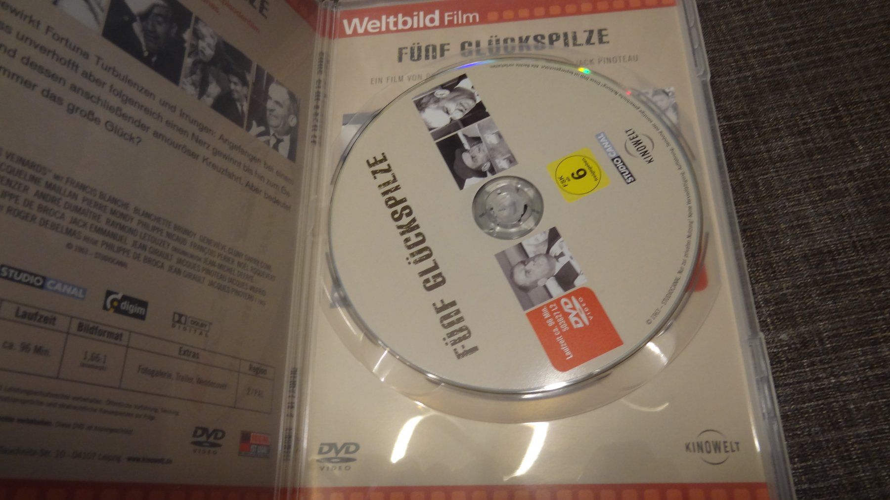 Alle DVDs: Fünf Glückspilze DVD – Gebraucht aus Olten von Disc-Verkauf 1