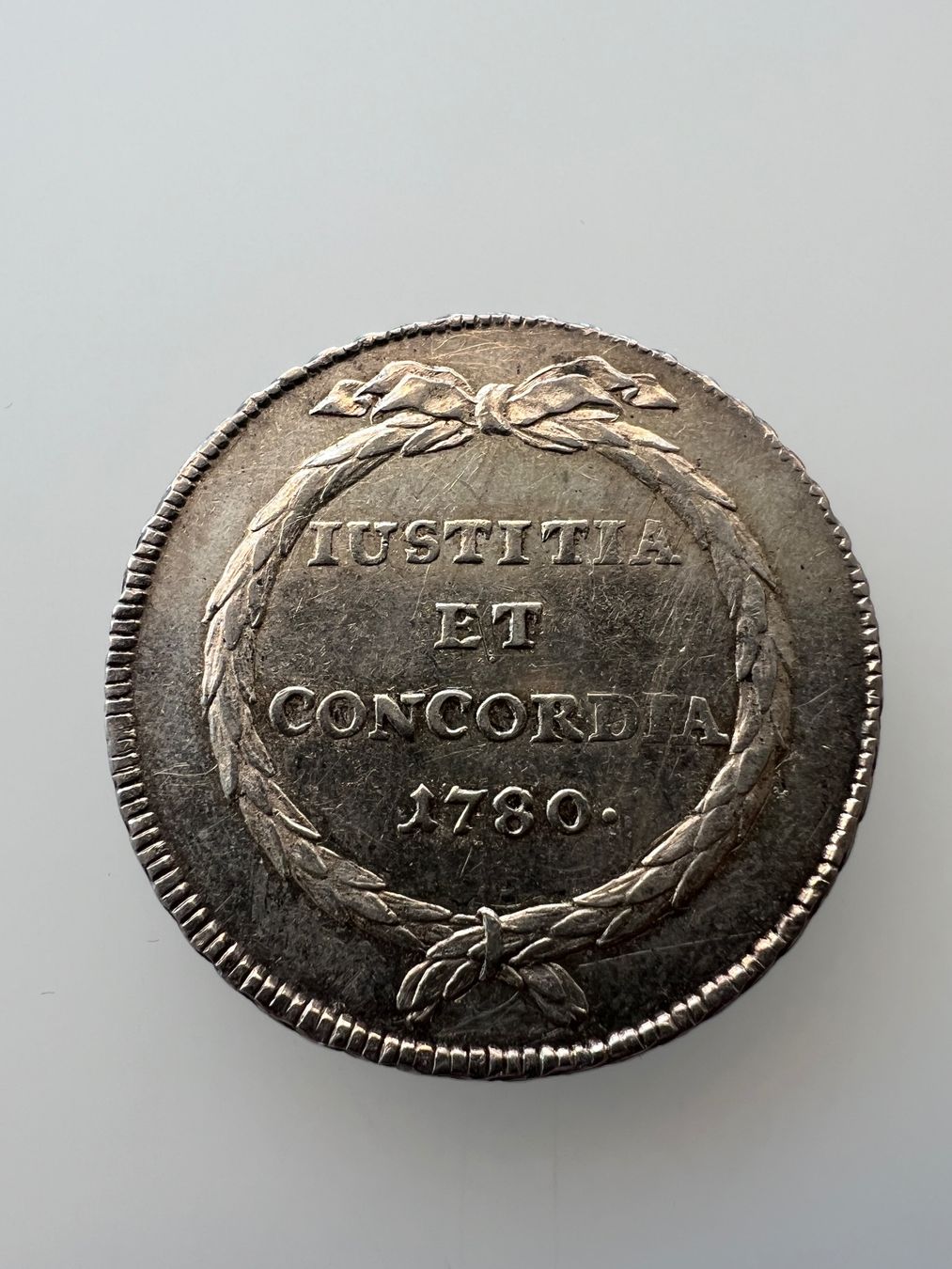Tutti le monete: Zürich Stadt Halbtaler 1780 – Usato da Schaffhausen venduto da schatzkiste69 1