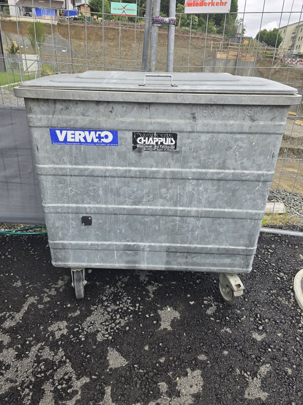 Altro per Ufficio & Commercio: 800lt verzinker Container – Usato da Neudorf venduto da Miwiniger