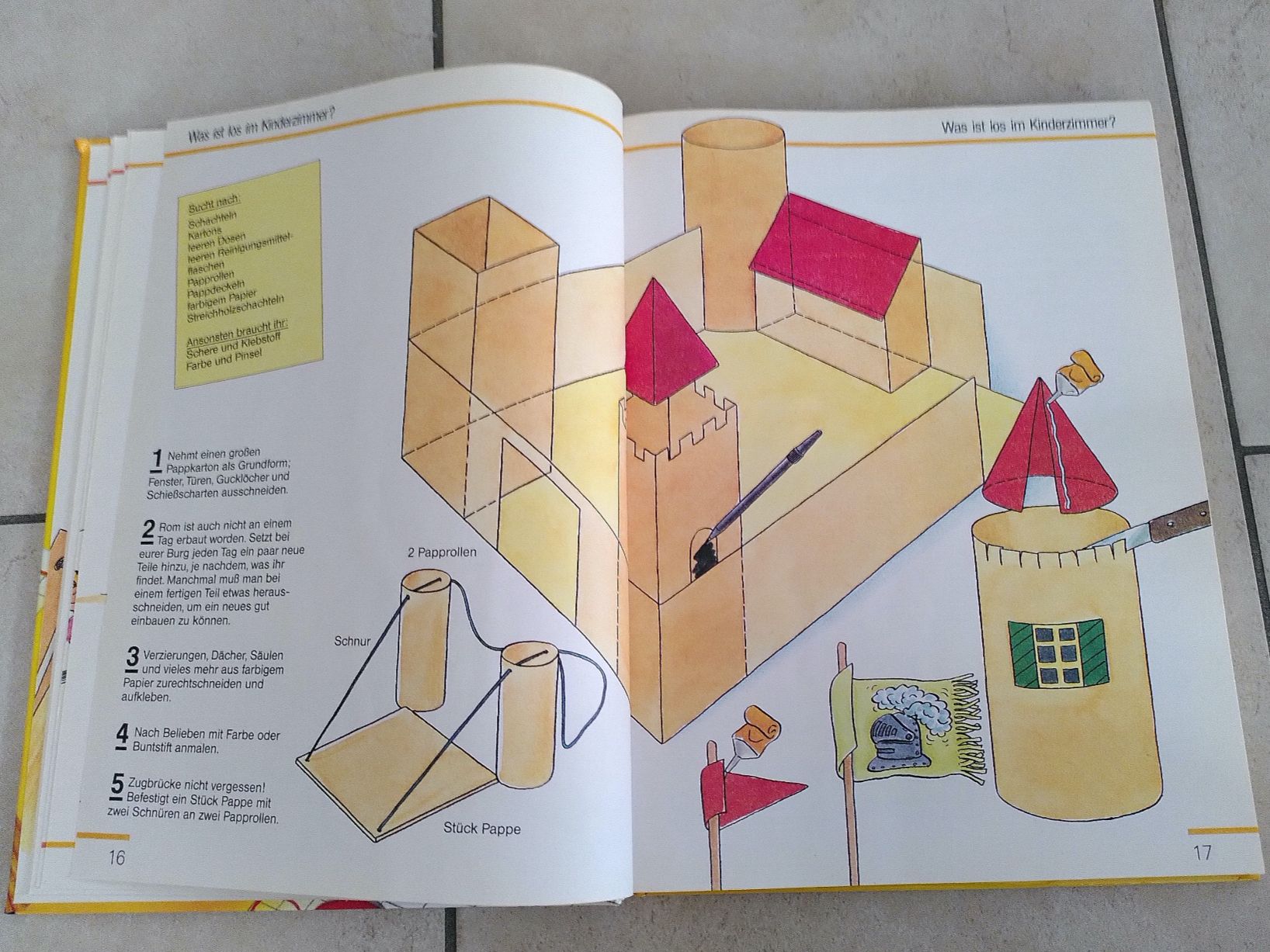 Libri: DAS GROSSE BUNTE BASTELBUCH – Usato da Brugg AG venduto da olamim 4