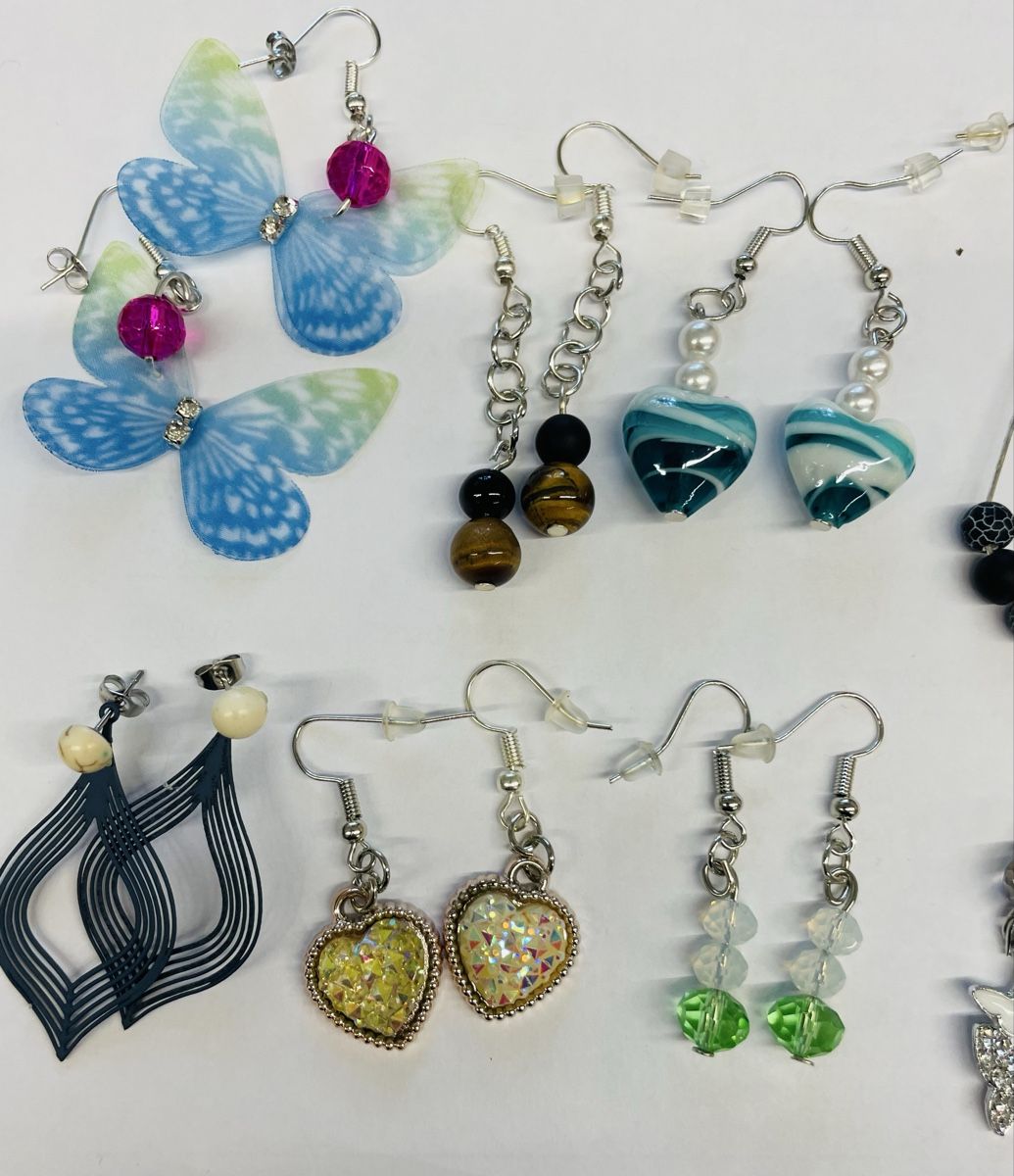 Orecchini pendenti & Orecchini a lobo: Wunderschöne Ohrringe Set 9 Paar,Sommer-Look – Nuovo e nell'imballaggio originale da Au ZH venduto da Jaggy4 2