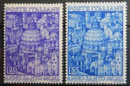 Italien Kat. 793-794 * 1950 Kat. 85 Euro