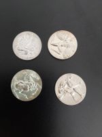Erni Hans Silber Medaille 4x zusammen.