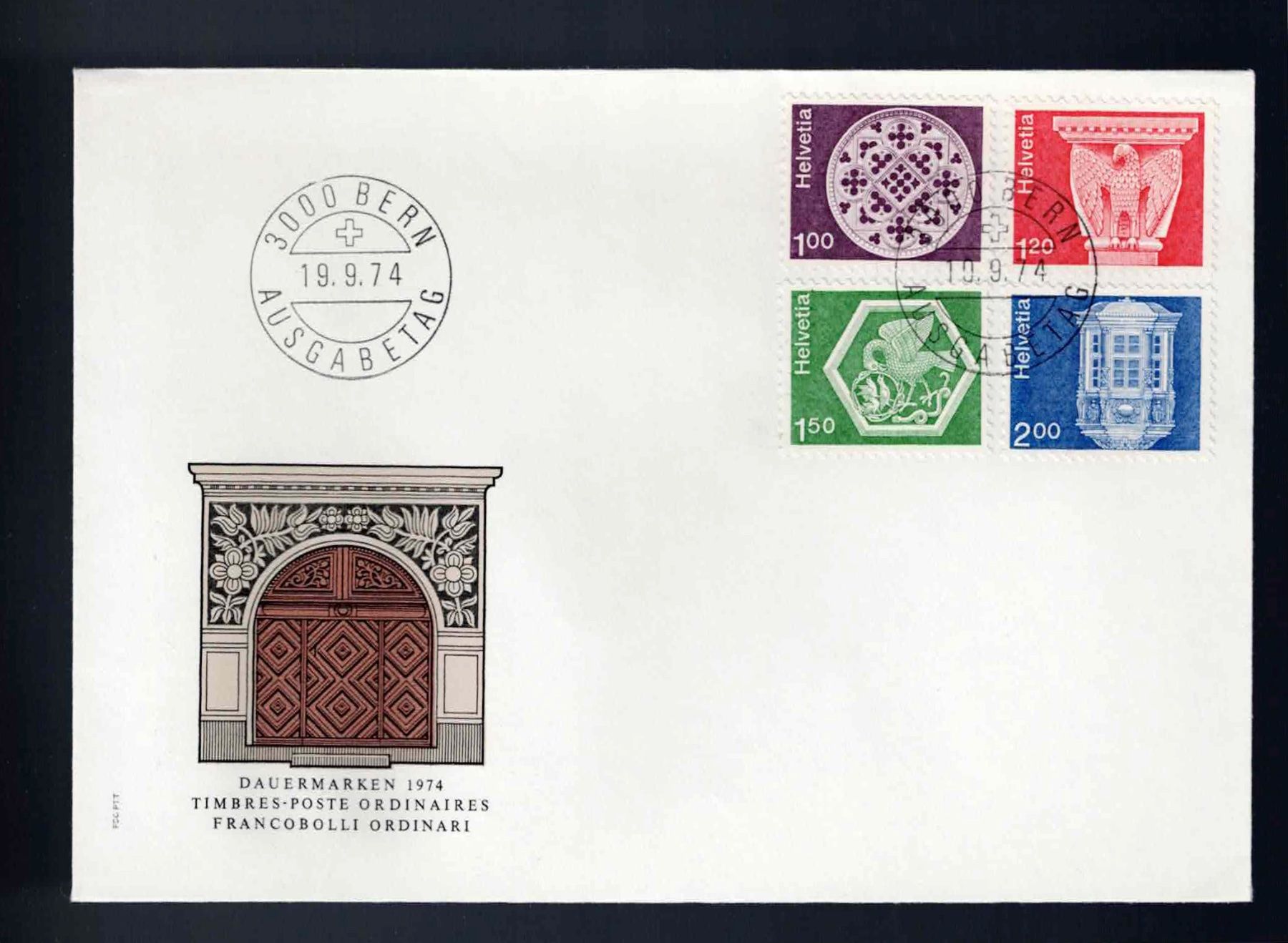 Tutti i francobolli: FDC Satz  1974 – Usato da Koblenz venduto da Markenhimmel