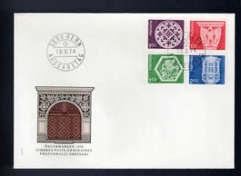 FDC Satz  1974