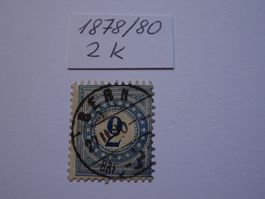 Porto 1878/80 Rahmen (K) Typ l Vollstempel