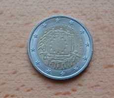 Sondermünze - 2 Euro - Europa Flagge / 2015