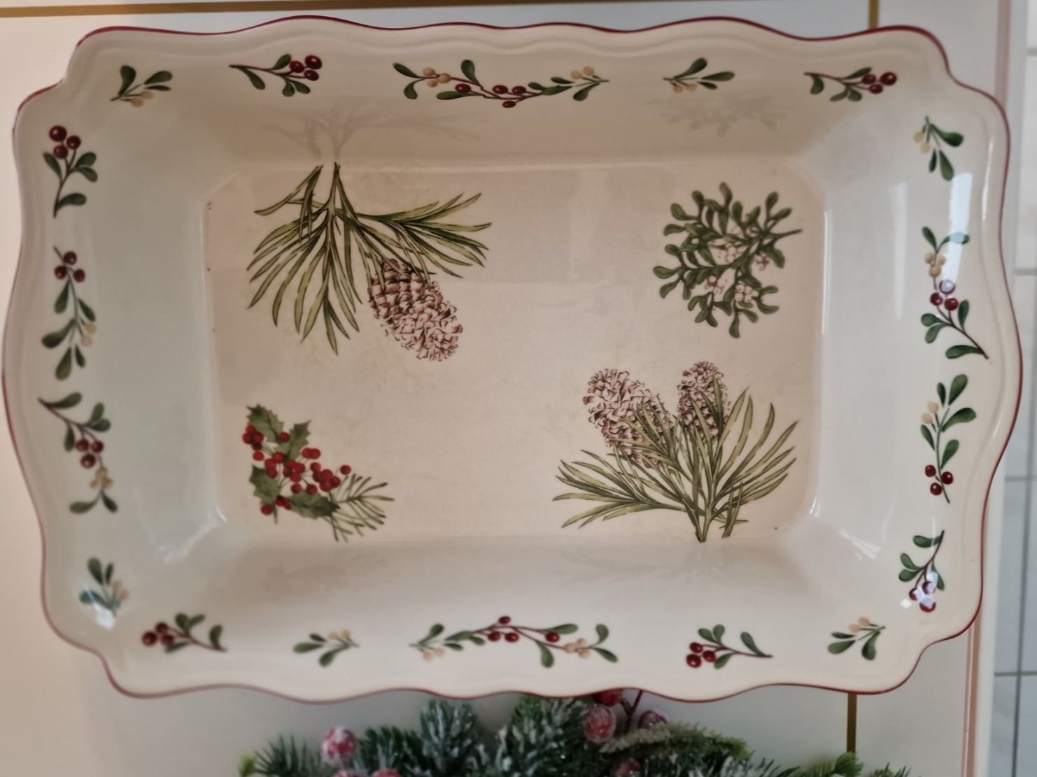 Teglie da forno: Better Homes and Gardens Winter Forest Backform – Nuovo (secondo la descrizione) da Oberglatt ZH venduto da Alischa1 1