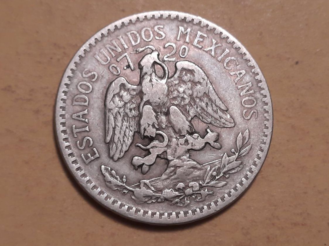 Tutti le monete: Mexiko 50 Centavos 1921 Silber – Usato da Buchs SG venduto da numispatica 1